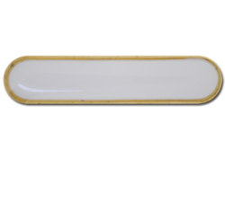 Plain Bar Rounded Edge Bar Badge 20