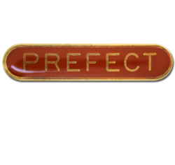 Prefect Rounded Edge Bar Badge 27