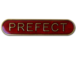 Prefect Rounded Edge Bar Badge 15