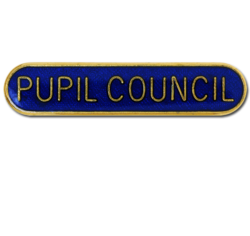 Pupil Council Rounded Edge Bar Badge 17