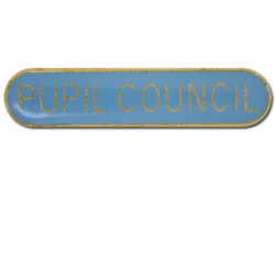 Pupil Council Rounded Edge Bar Badge 23