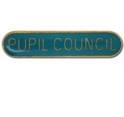 Pupil Council Rounded Edge Bar Badge 28