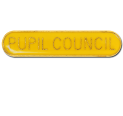 Pupil Council Rounded Edge Bar Badge 16