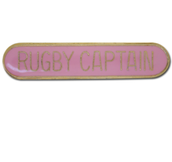 Rugby Captain Rounded Edge Bar Badge 21