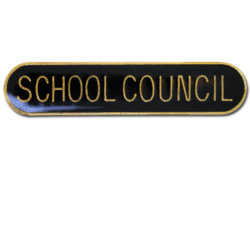 School Council Rounded Edge Bar Badge 24