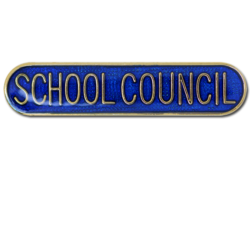 School Council Rounded Edge Bar Badge 17