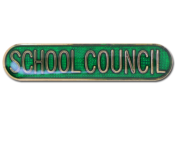 School Council Rounded Edge Bar Badge 4
