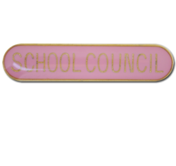 School Council Rounded Edge Bar Badge 21