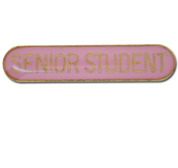 Senior Student Rounded Edge Bar Badge 21