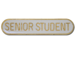 Senior Student Rounded Edge Bar Badge 20