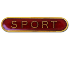 Sport  Rounded Edge Bar Badge