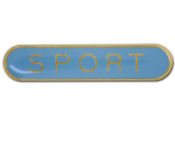 Sport Rounded Edge Bar Badge 23
