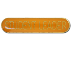 Student Leader Rounded Edge Bar Badge 25