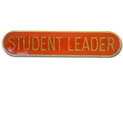 Student Leader Rounded Edge Bar Badge 22