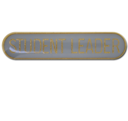 Student Leader Rounded Edge Bar Badge 26
