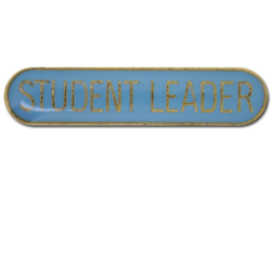 Student Leader Rounded Edge Bar Badge 23