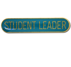 Student Leader Rounded Edge Bar Badge 28