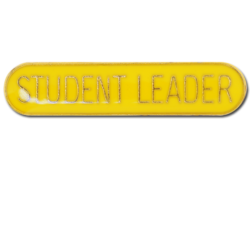Student Leader Rounded Edge Bar Badge 16