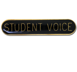 Student Voice Rounded Edge Bar Badge 24