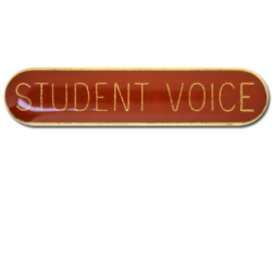 Student Voice Rounded Edge Bar Badge 27