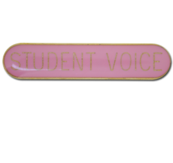 Student Voice Rounded Edge Bar Badge 21
