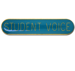 Student Voice Rounded Edge Bar Badge 28