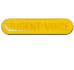 Student Voice Rounded Edge Bar Badge 16