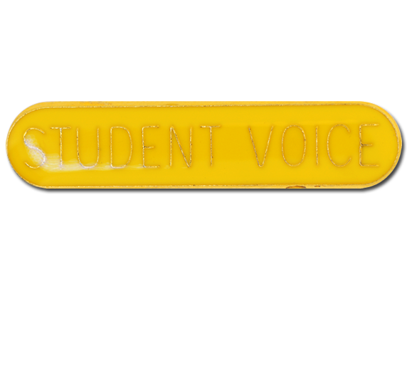 Student Voice Rounded Edge Bar Badge 2