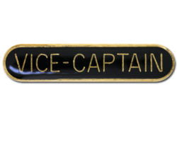 Vice-Captain Rounded Edge Bar Badge 24