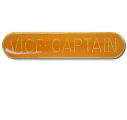 Vice-Captain Rounded Edge Bar Badge 25
