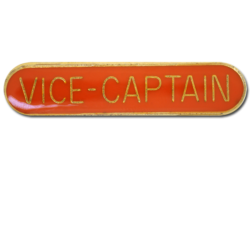 Vice-Captain Rounded Edge Bar Badge 22
