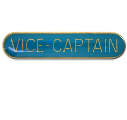 Vice-Captain Rounded Edge Bar Badge 28