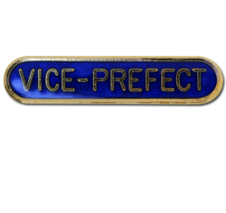 Vice-prefect Rounded Edge Bar Badge 17