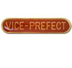Vice-prefect Rounded Edge Bar Badge 27