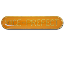 Vice-prefect Rounded Edge Bar Badge 25