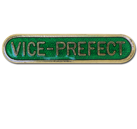 Vice-prefect Rounded Edge Bar Badge 4