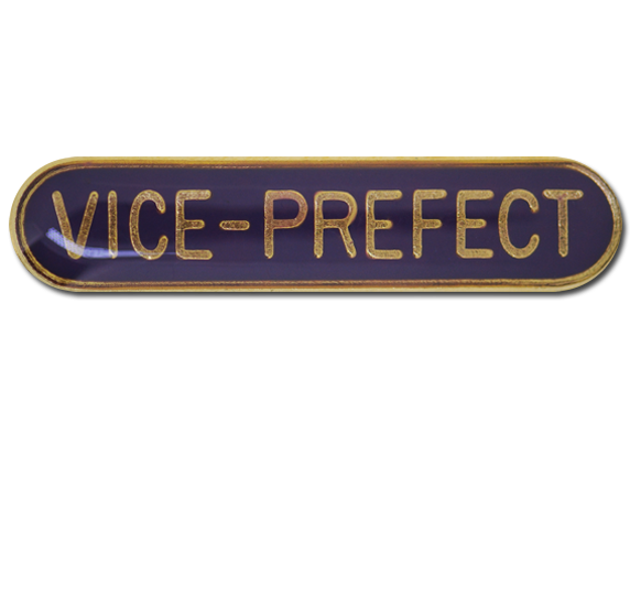 Vice-prefect Rounded Edge Bar Badge 5