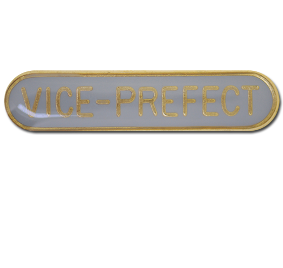 Vice-prefect Rounded Edge Bar Badge 12