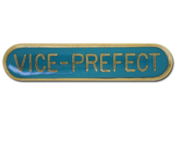 Vice-prefect Rounded Edge Bar Badge 28