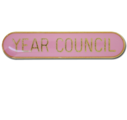 Year Council Rounded Edge Bar Badge 21