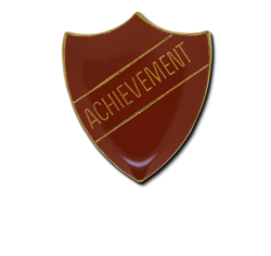 Achievement Enamelled Shield Badge 27