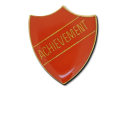 Achievement Enamelled Shield Badge 22