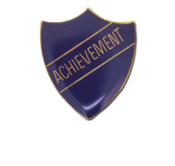 Achievement Enamelled Shield Badge 19