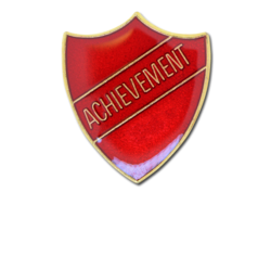 Achievement Enamelled Shield Badge 15