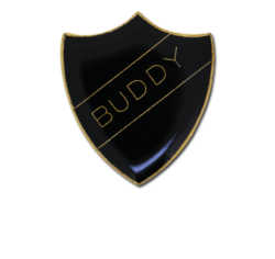 Buddy Enamelled Shield Badge 24