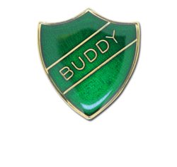 Buddy Enamelled Shield Badge 18