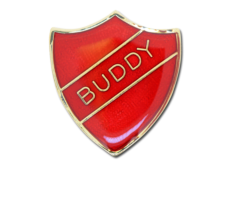 Buddy Enamelled Shield Badge