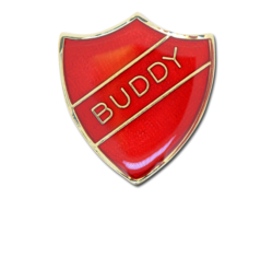 Buddy Enamelled Shield Badge 15