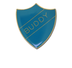 Buddy Enamelled Shield Badge 28