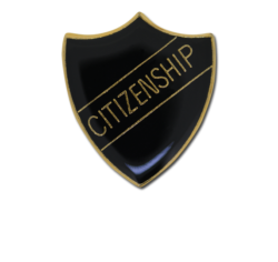 Citizenship Enamelled Shield Badge 24
